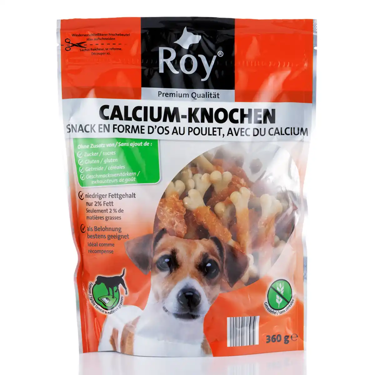 Bild 1 von Hundesnacks Calcium-Knochen mit Hühnchenfleisch - ca. 360 g