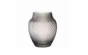 Vase Poesia, grau, 23 cm