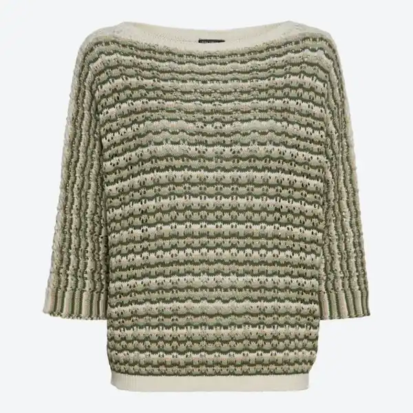 Bild 2 von Damen-Strickpullover im Ajour-Design