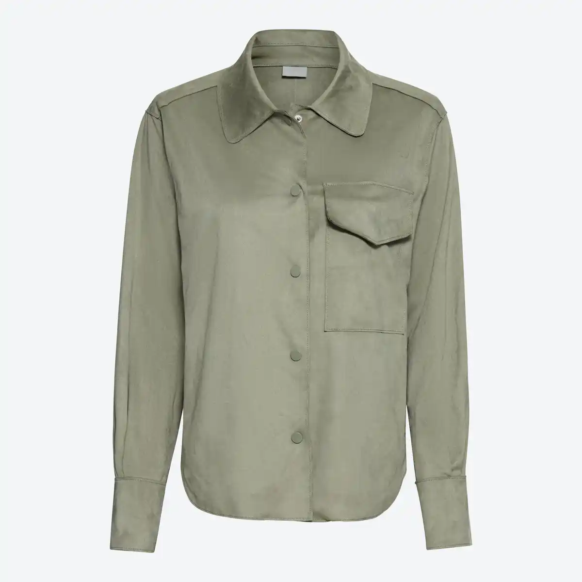 Bild 1 von Damen-Bluse in Veloursleder-Optik