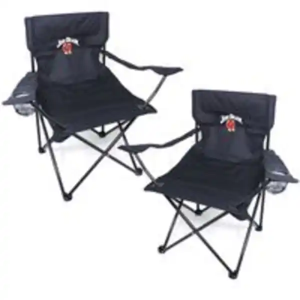 Bild 3 von Jim Beam faltbarer Campingstuhl mit Getränkehalter JB0253