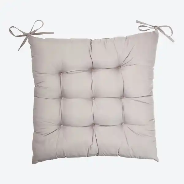 Bild 3 von Stuhlkissen mit Bindebändern, ca. 45x45 cm