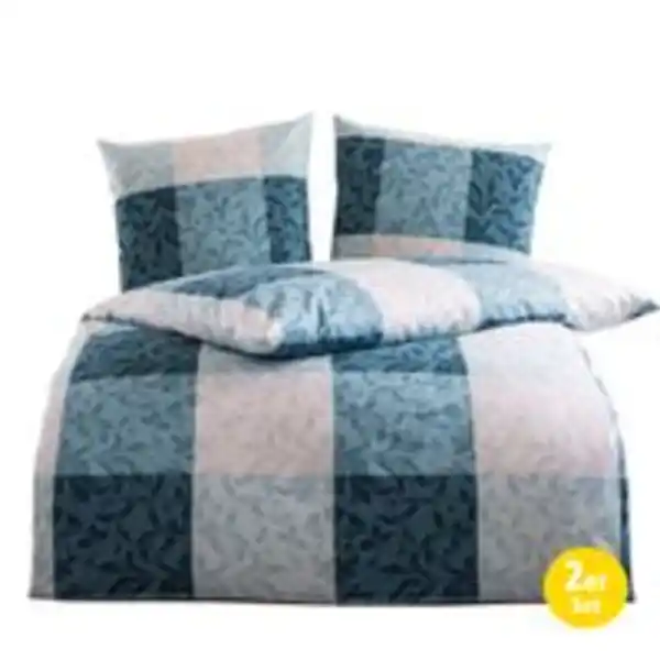 Bild 2 von Feinbiber-Bettwäsche, ca. 155 x 220 cm