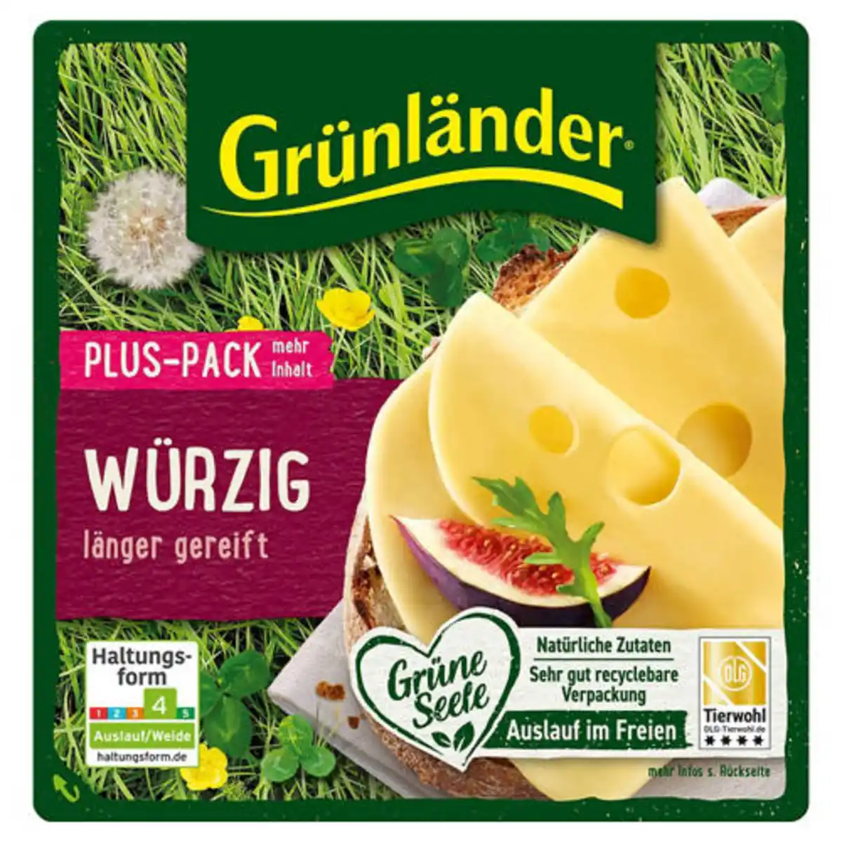 Bild 1 von GRÜNLÄNDER Plus Pack 156 g, Würzig
