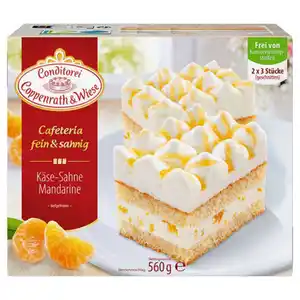 CONDITOREI COPPENRATH & WIESE Cafeteria fein & sahnig 560 g, Käse-Sahne-Mandarine