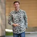 Bild 1 von Herren-Langarm-Hemd mit Regular-Fit