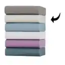 Bild 2 von Jersey Spannbetttuch, ca. 180 - 200 x 200 cm