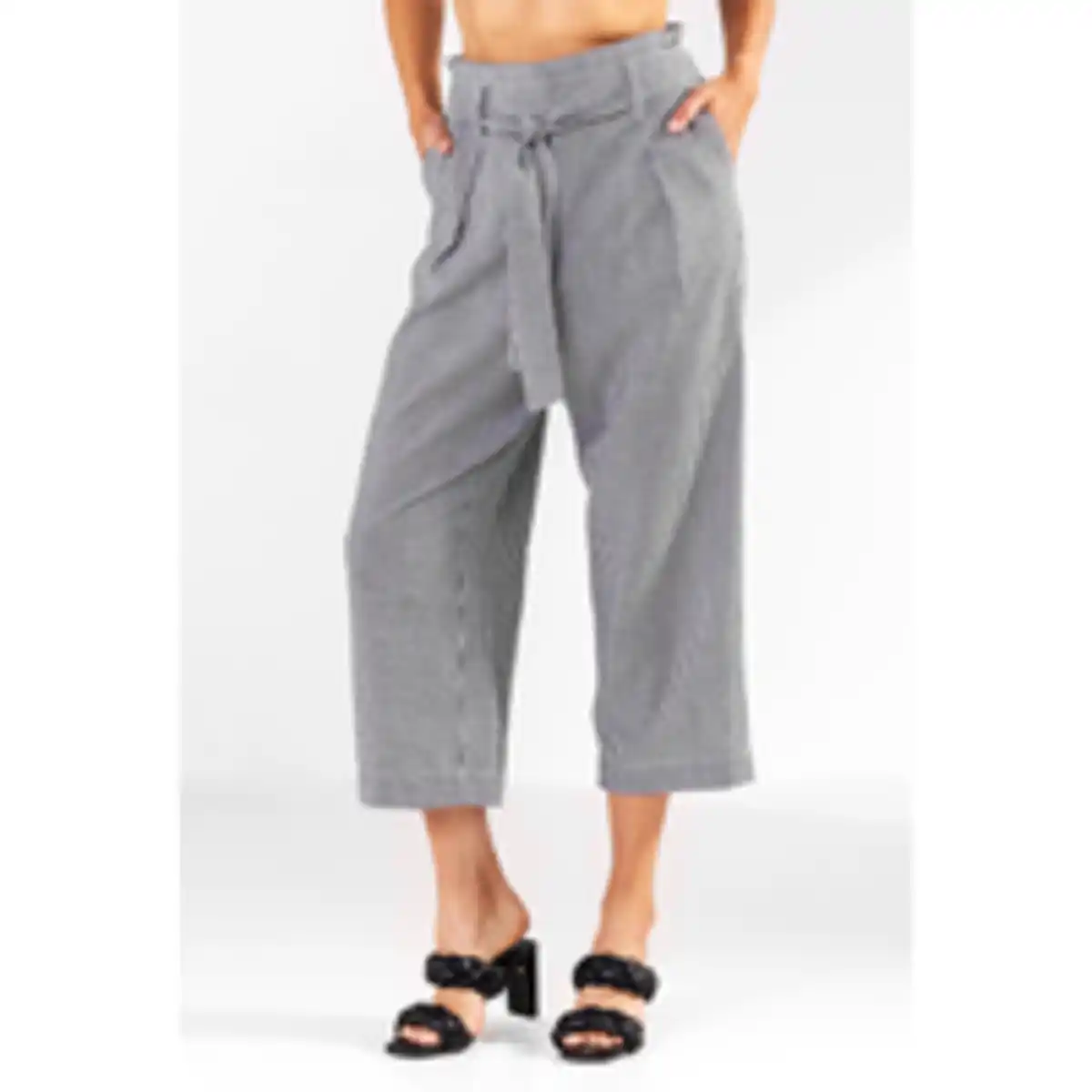 Bild 3 von Seersucker-Hose mit Gürtel