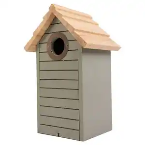 BELAVI Vogelhaus oder Futterstation, Vogelhaus, Grün