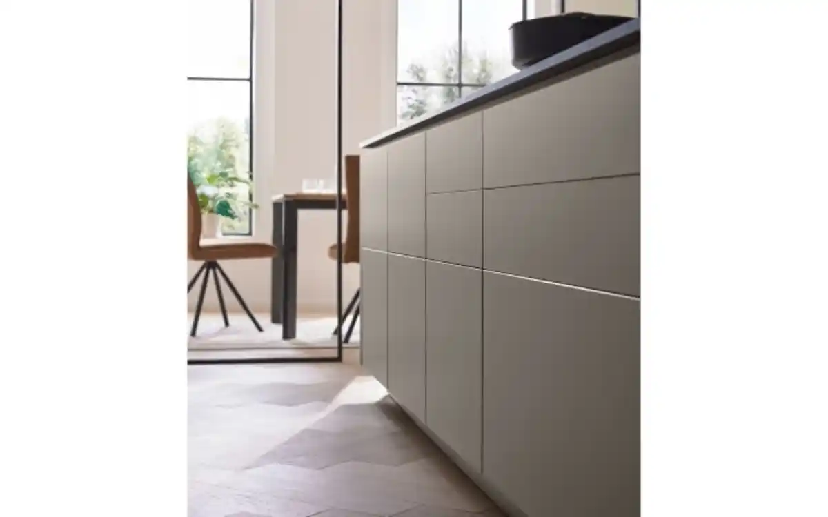 Bild 3 von Nobilia - Einbauküche Esilia, taupengrau, inkl. AEG Elektrogeräte