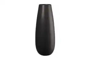 Vase ease, Steingut, black iron, 45 cm