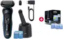 Bild 1 von 52-B7000cc Series 5 Trocken-Nass Rasierer + Dein Geschenk: Braun Nachfüllkartuschen (2er-Pack) für Reinigungsstation