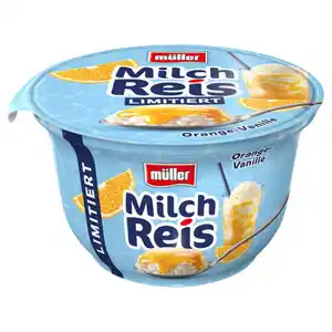 MÜLLER Milchreis 200 g Limitiert, Orange Vanille