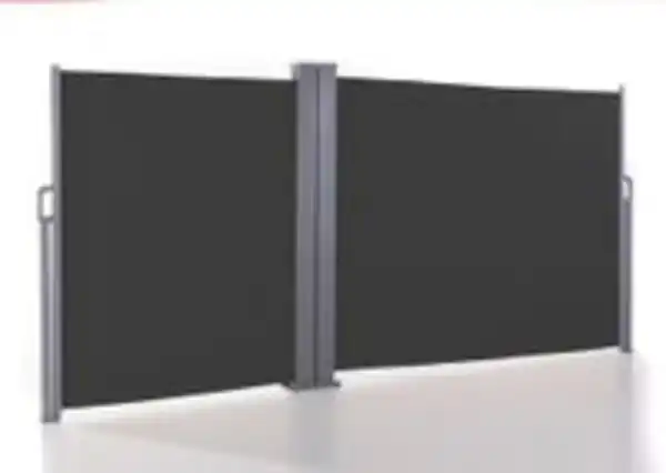 Bild 4 von Doppel - Seitenmarkise aus Polyester, ca. 6,0 x 1,5 m - Anthrazit