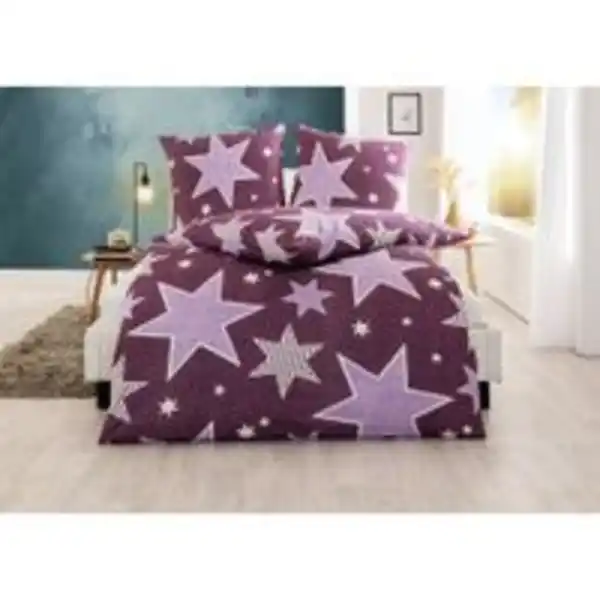 Bild 3 von Feinbiber-Bettwäsche "Sterne"