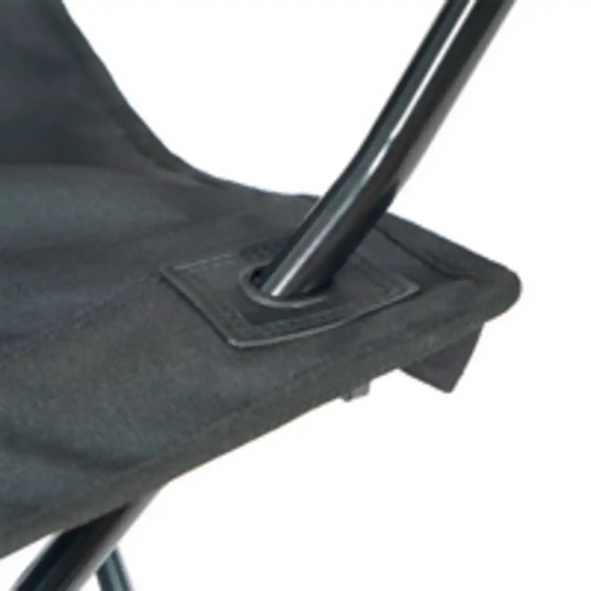 Bild 2 von Campingstuhl Faltstuhl, schwarz, Getränkehalter Tragetasche Outdoor, faltbar max. 100kg