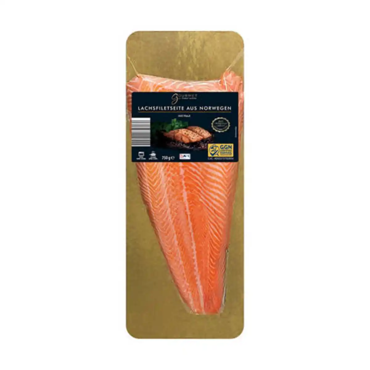 Bild 1 von GOURMET FINEST CUISINE Norwegische Lachsfiletseite 750 g