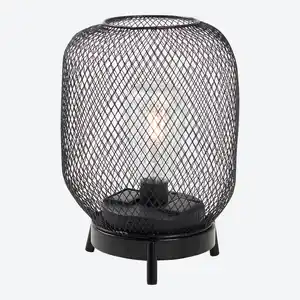 Solar-LED-Leuchte aus Metall, Ø ca. 18 cm