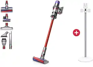 V11 Fluffy Akku-Stielstaubsauger + Dein Geschenk: Dyson Floor Dok Freistehende Ladestation