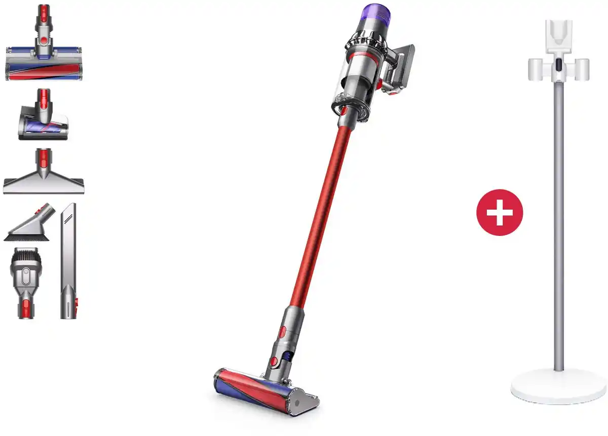 Bild 1 von V11 Fluffy Akku-Stielstaubsauger + Dein Geschenk: Dyson Floor Dok Freistehende Ladestation