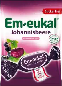 Em-eukal Hustenbonbons mit Süßungsmitteln und Vitamin C, 75 g