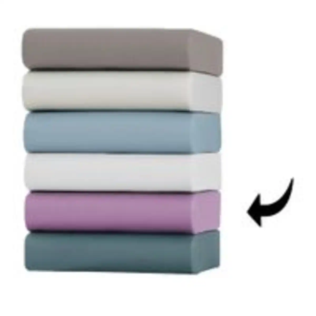 Bild 3 von Jersey Spannbetttuch, ca. 140 - 160 x 200 cm