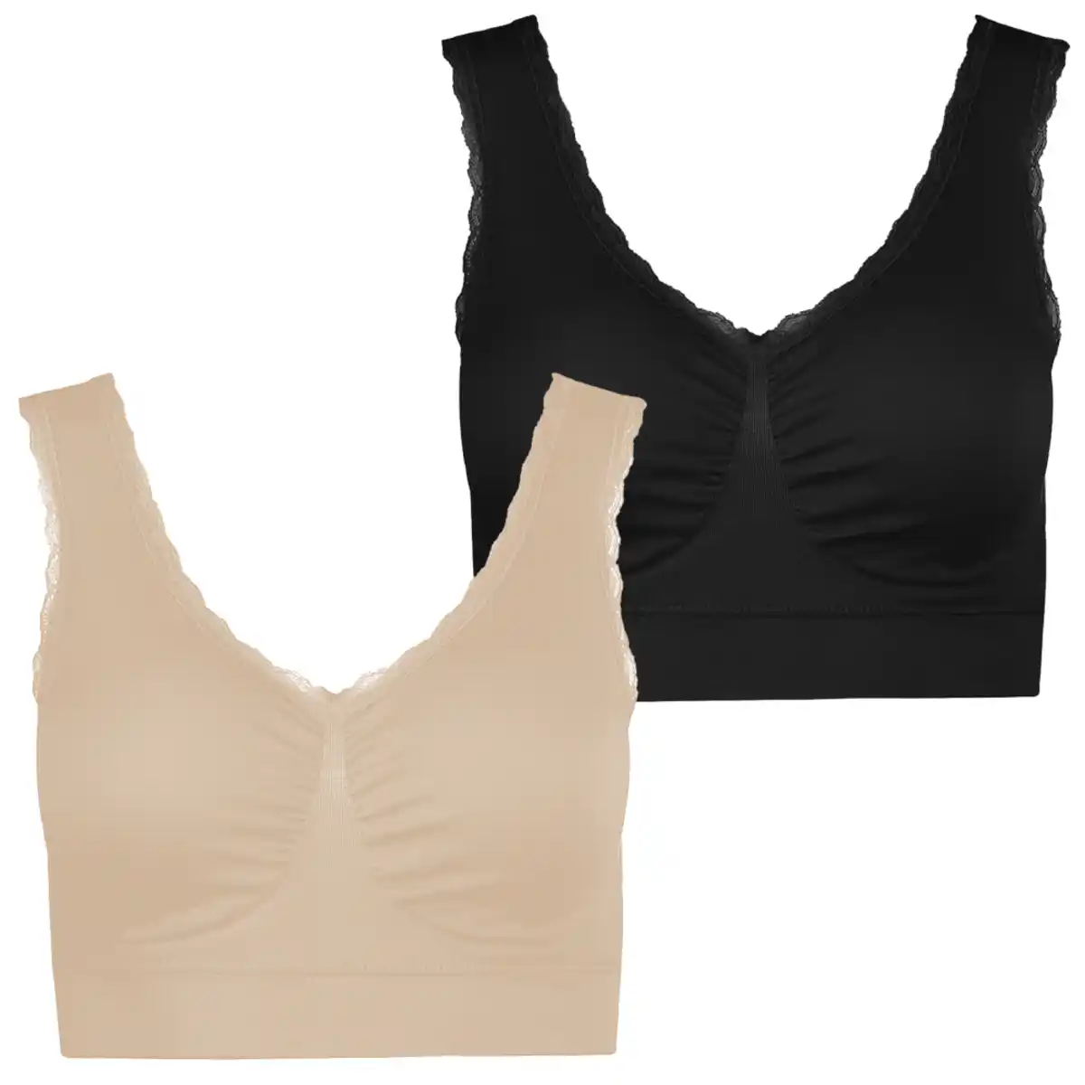Bild 1 von Seamless-BH mit Spitze 2er-Pack
