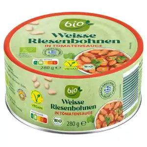 Bio-Griechische Antipasti 280 g, Weiße Bohnen