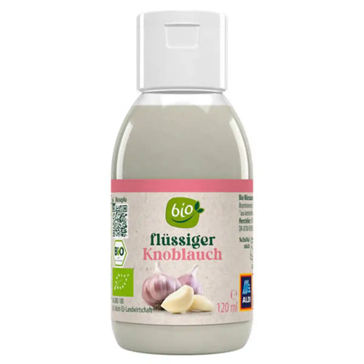 Bild 1 von Bio-Kräuter flüssig 120 ml, Knoblauch