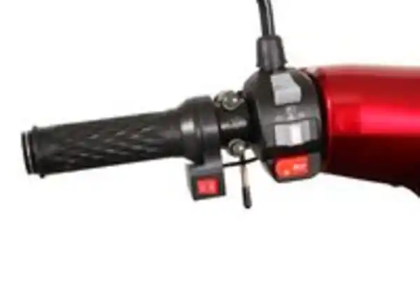 Bild 2 von E-Seniorenmobil CL-30ZR-60, Blei-Akku, 4-Rad, 1000 Watt, Blei Rot