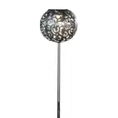 Bild 1 von LED-Solar-Gartenstecker aus Metall - Dunkelblau