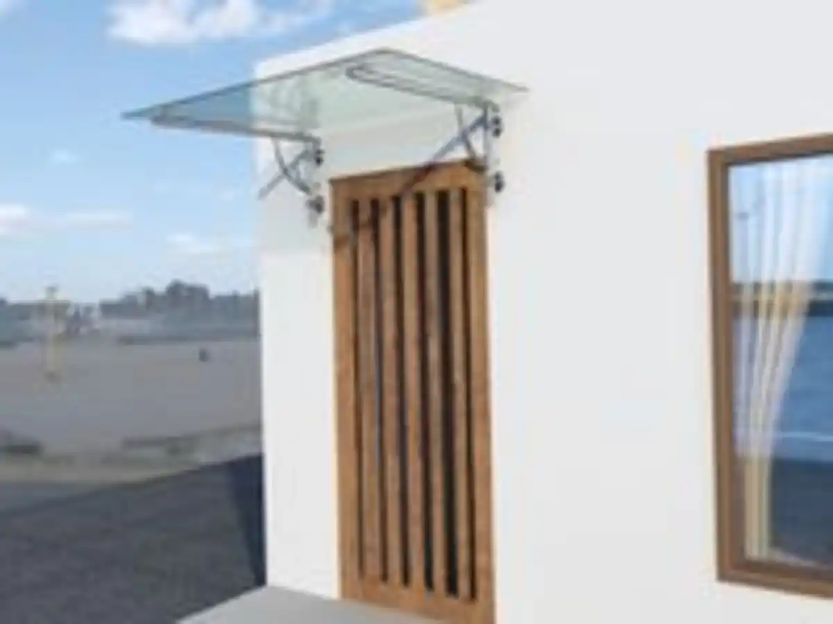 Bild 2 von Edelstahlvordach Elene, ca. 120 x 90 cm