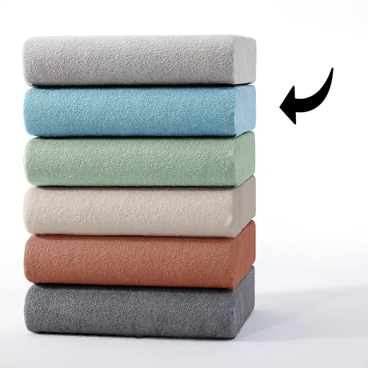 Bild 1 von Frottee-Spannbetttuch - ca. 140 - 160 x 200 cm