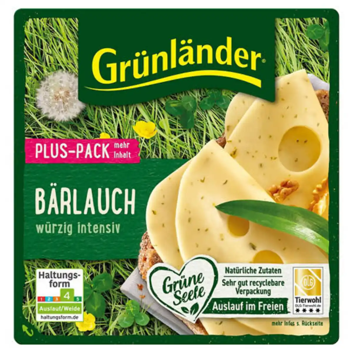 Bild 1 von GRÜNLÄNDER Plus Pack 156 g, Bärlauch