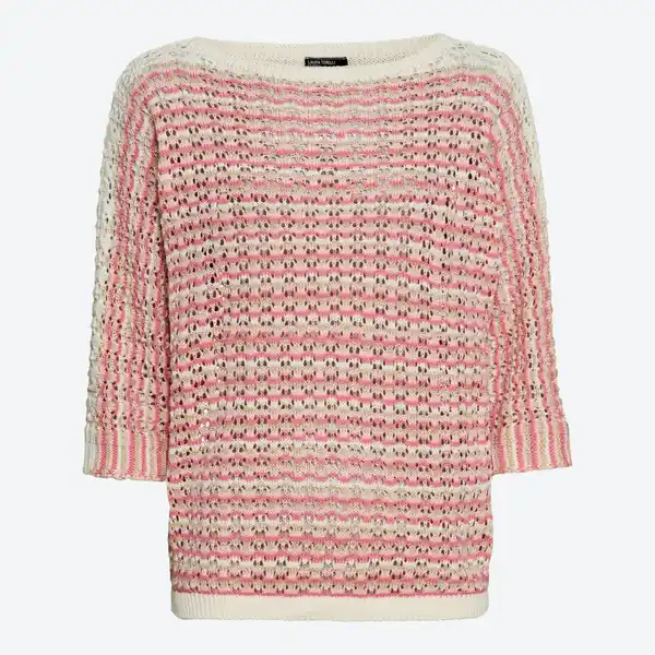 Bild 3 von Damen-Strickpullover im Ajour-Design