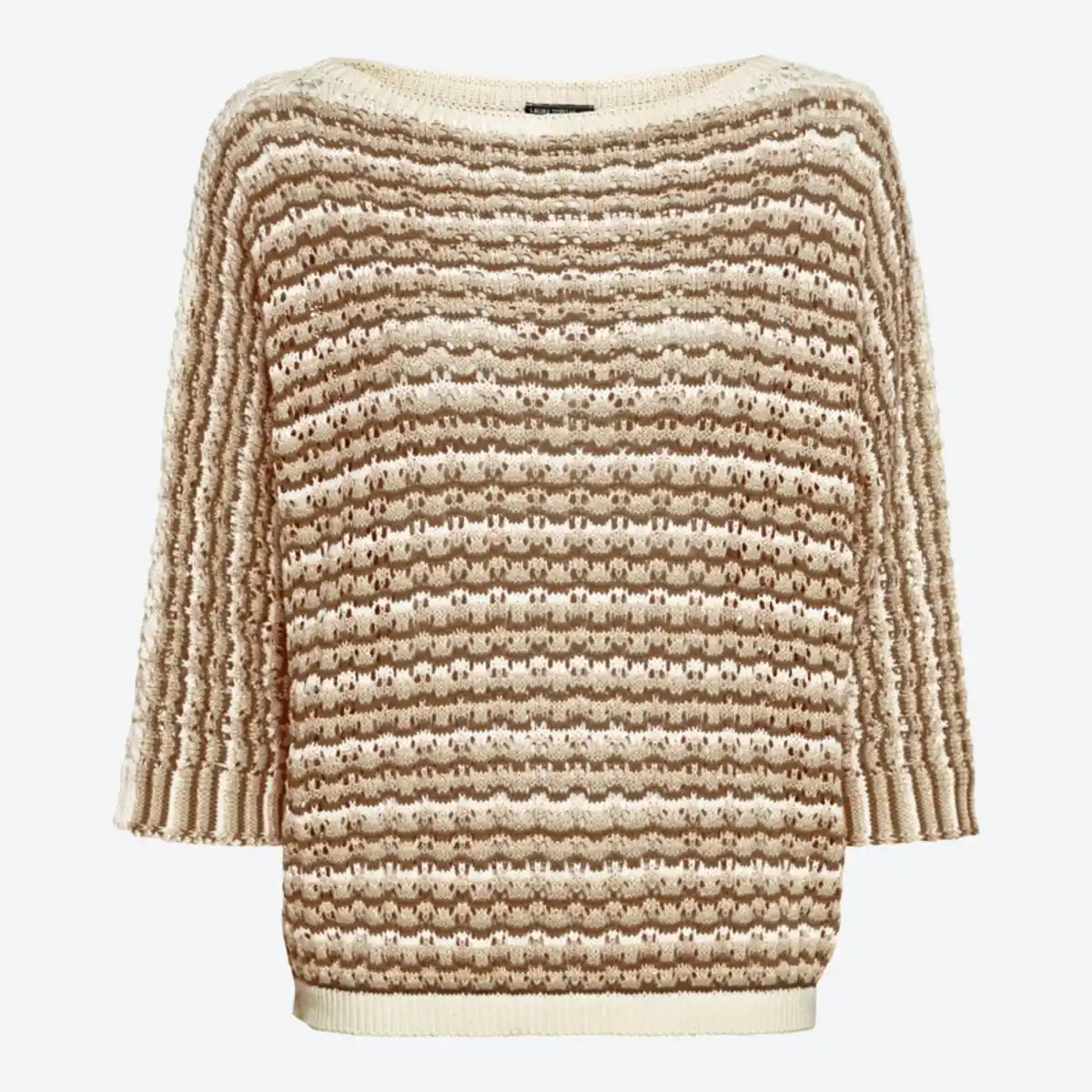 Bild 2 von Damen-Strickpullover im Ajour-Design