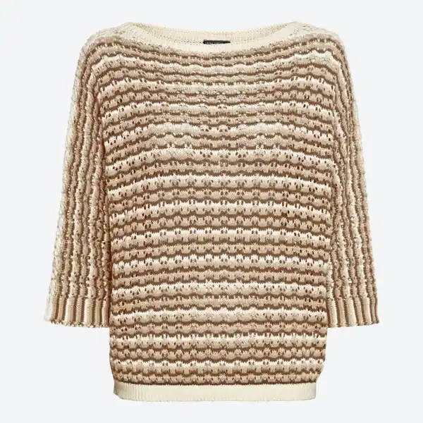 Bild 2 von Damen-Strickpullover im Ajour-Design