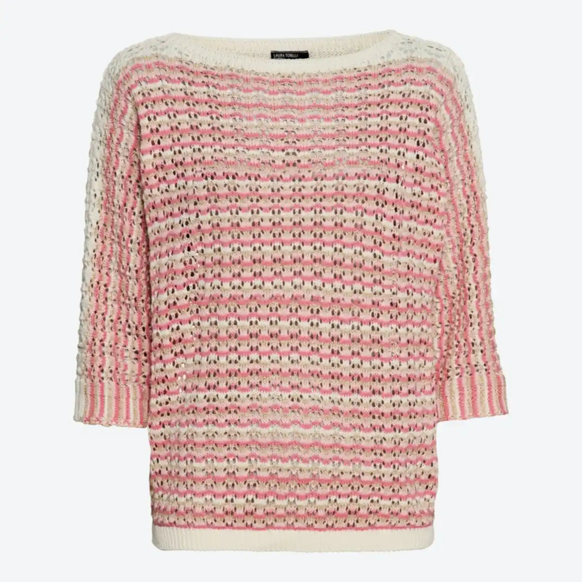 Bild 2 von Damen-Strickpullover im Ajour-Design