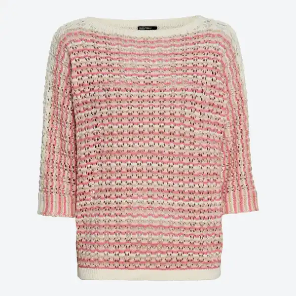 Bild 2 von Damen-Strickpullover im Ajour-Design