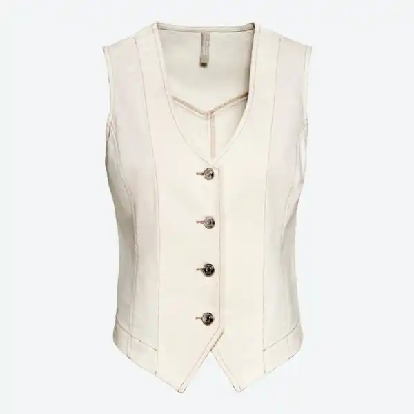 Bild 2 von Damen-Jeansweste mit Knopfleiste