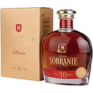 "SOBRANIE" Weinbrand (Brandy) 10 Jahre gereift in französisc...
