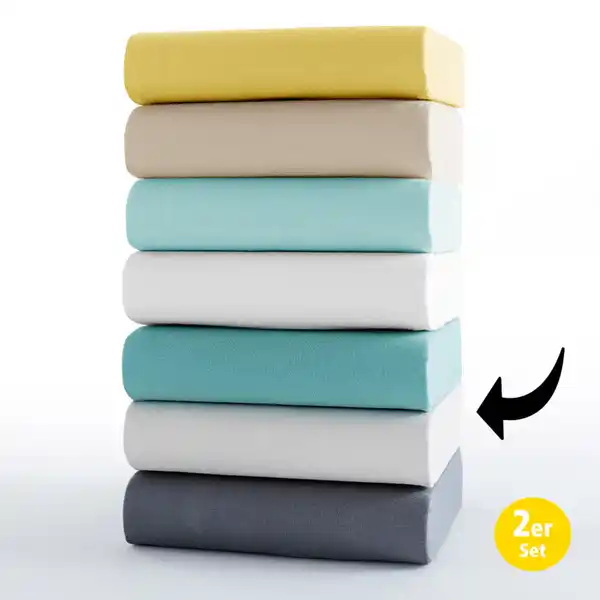 Bild 4 von Jersey Spannbetttuch