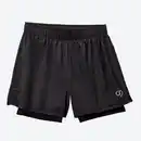 Bild 3 von 2-in-1 Damen-Funktions-Shorts mit integrierter Leggings