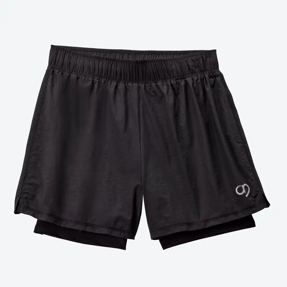 Bild 3 von 2-in-1 Damen-Funktions-Shorts mit integrierter Leggings