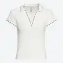 Bild 2 von Damen-Poloshirt mit Ripp-Struktur