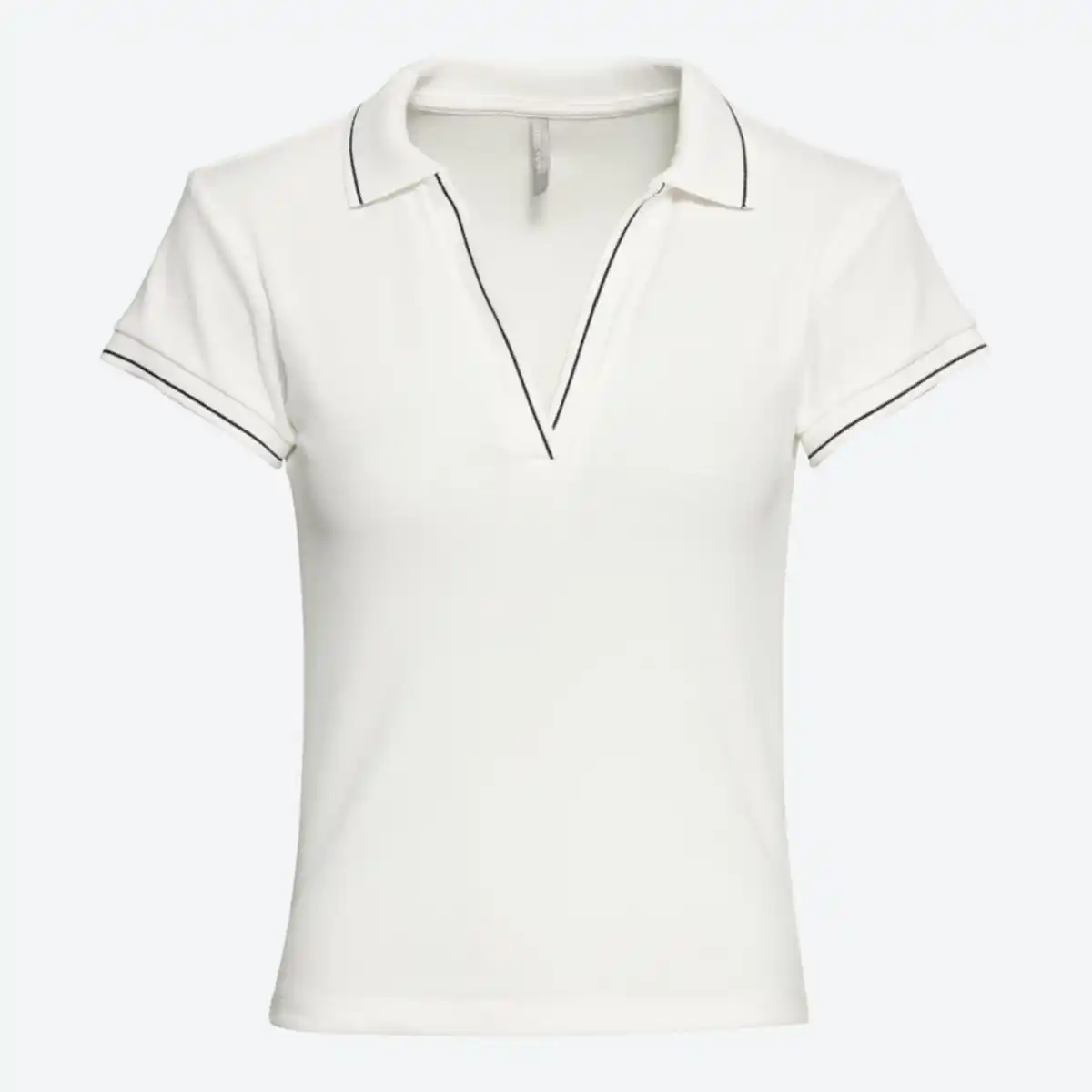 Bild 2 von Damen-Poloshirt mit Ripp-Struktur