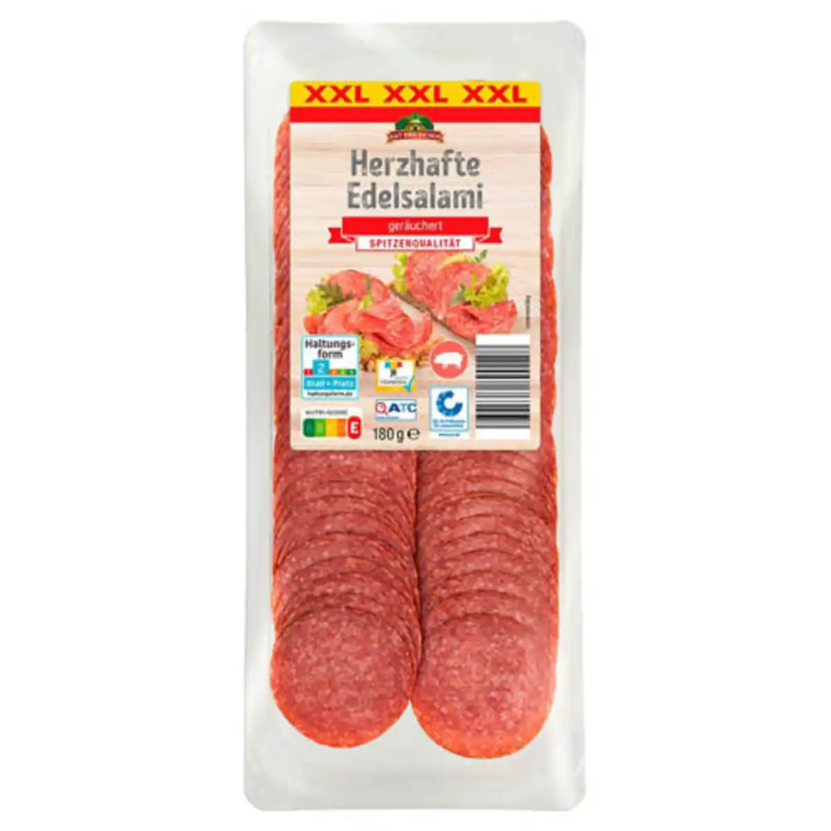 Bild 1 von GUT DREI EICHEN Herzhafte Edelsalami 180 g