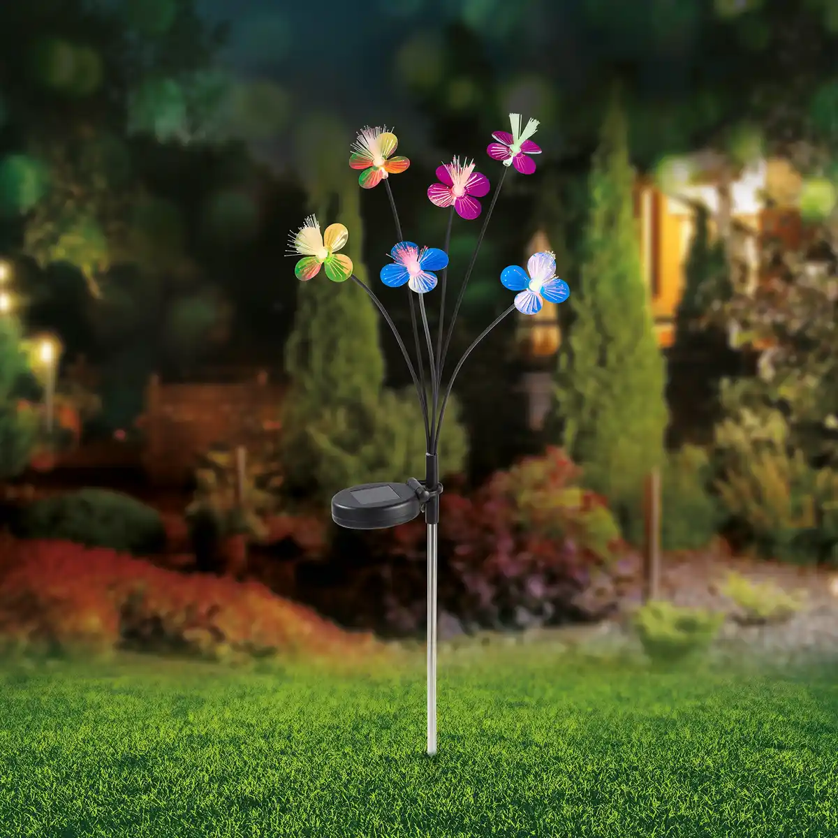 Bild 1 von Solar-Stab "Blumen", Höhe ca. 67 cm