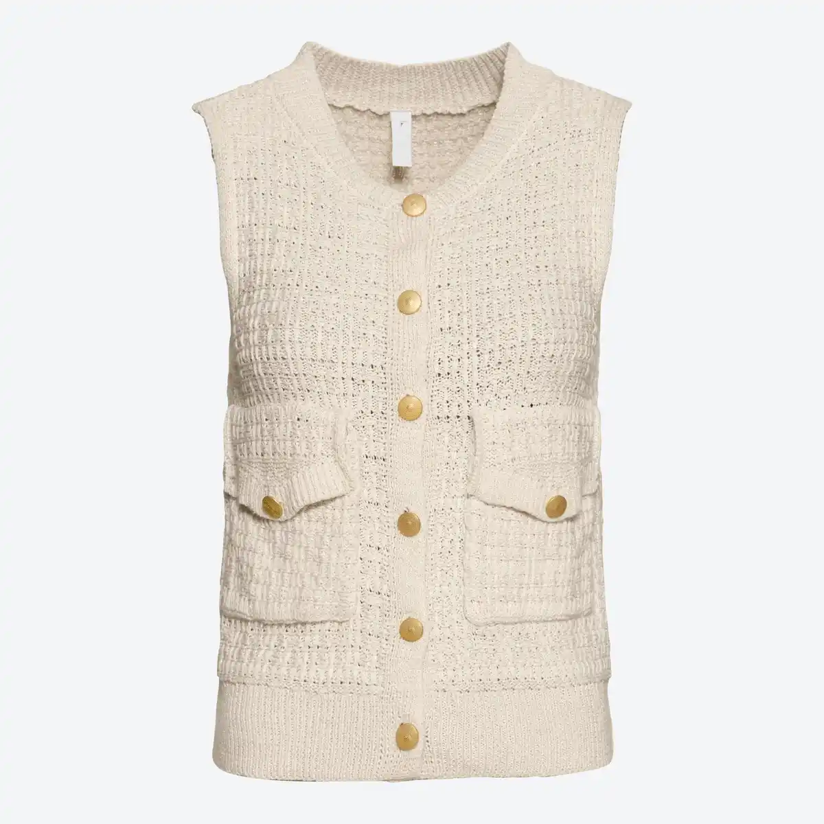 Bild 3 von Damen-Strickweste mit Knopfleiste