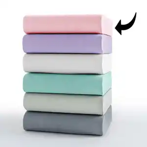 Mikrofaser-Interlock-Spannbetttuch - Ca. 180 - 200 x 200 cm